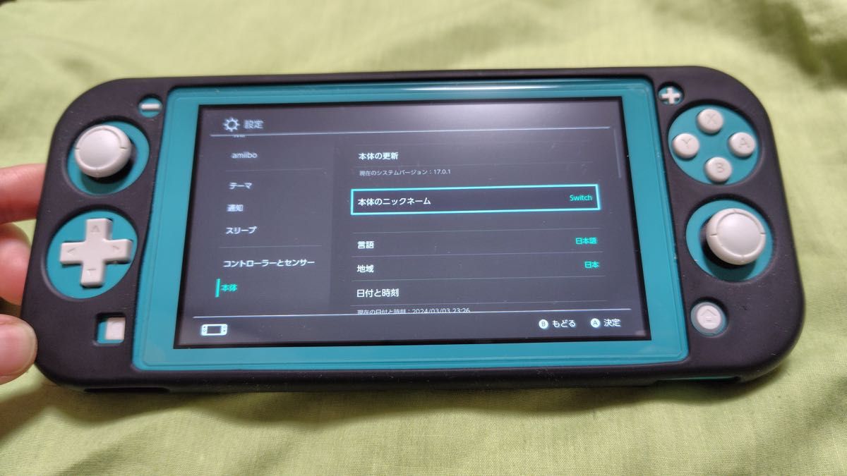 Nintendo Switch Lite 本体 ターコイズ