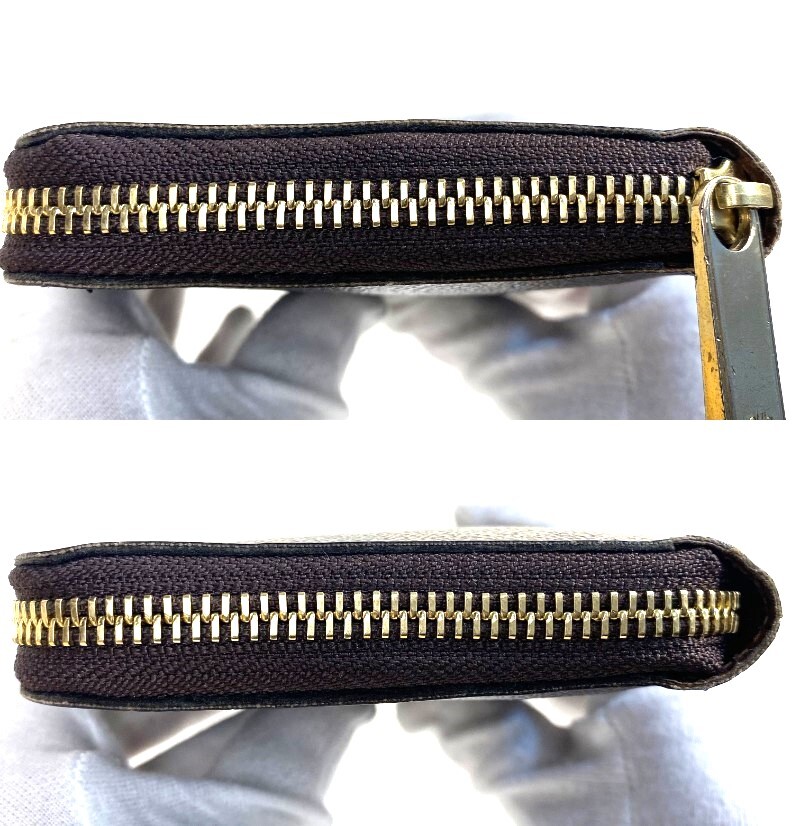 本物保証 1円~ 美品 LOUISVUITTON モノグラム ジッピーウォレット 男女 ラウンドファスナー 長財布 ルイヴィトン 中古 送料無料 CA3059の画像6