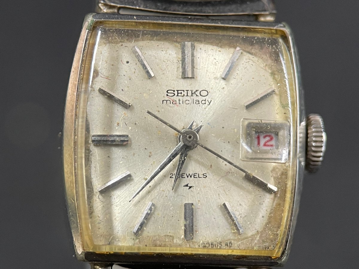 ST0603-27I　SEIKO　matic lady　21J　2517-3230　腕時計　セイコー　マチックレディ　手巻き　21石　レディース腕時計　_画像2