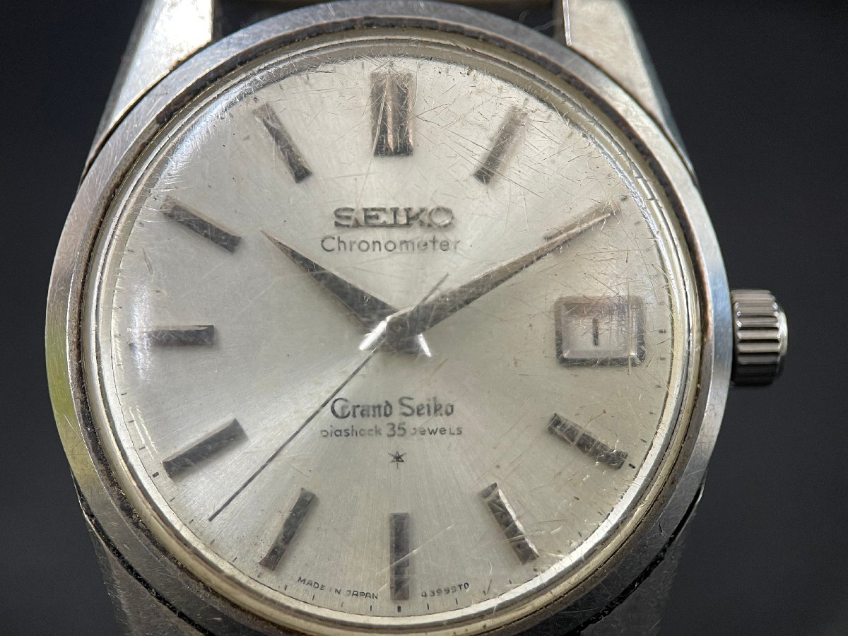 ST0603-17I　SEIKO　Grand Seiko　Chronometer　35J　43999TO　腕時計　グランドセイコー　クロノメーター　35石　手巻き　メンズ腕時計_画像2