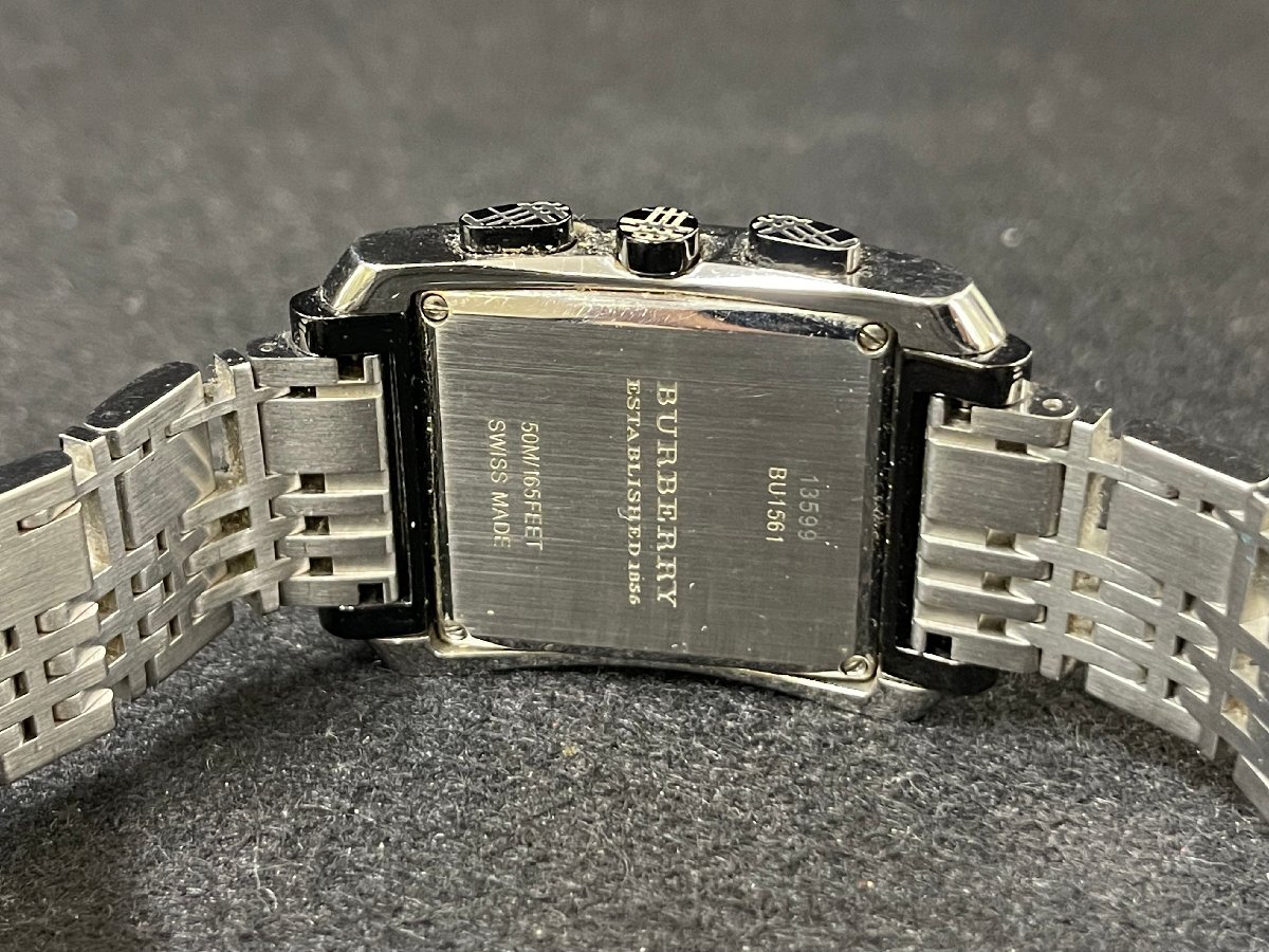 KF0603-15I　BURBERRY　BU1561　腕時計　バーバリー　クロノグラフ　クォーツ　メンズ腕時計　男性向け_画像8