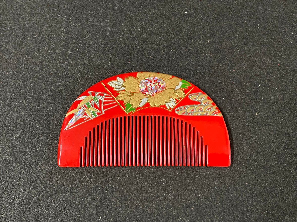 ST0603-63I..5 point together kimono small articles kimono hair ornament Japanese clothes peace pattern 