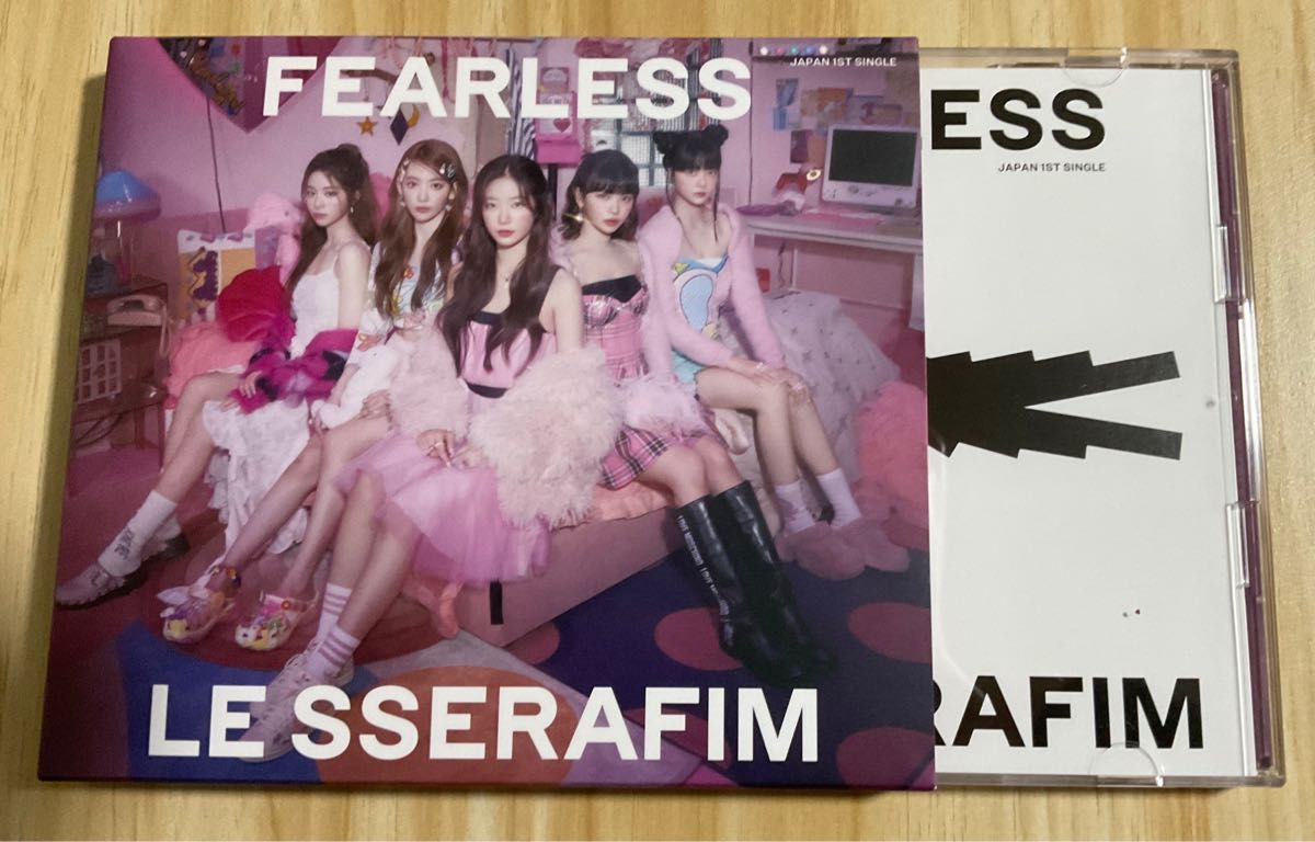 LE SSERAFIM FEARLESS 初回限定盤B アルバム　2枚