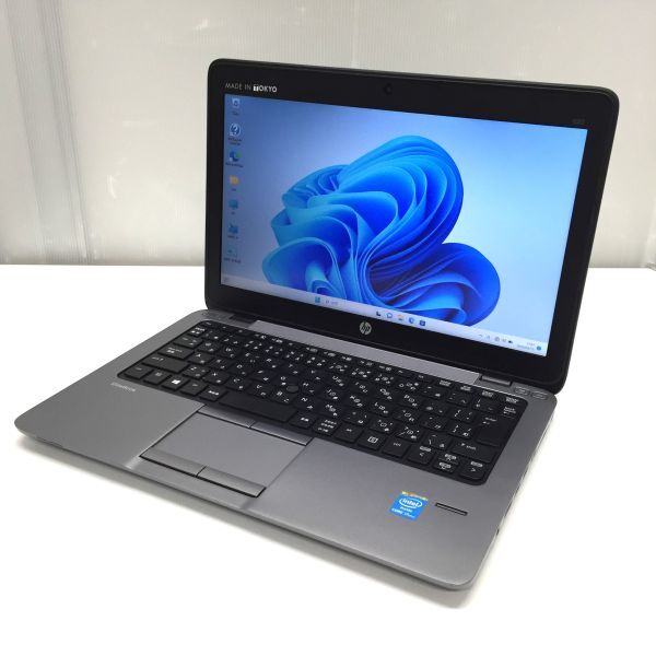 @Y2356 最新Win11Pro HP EliteBook 820 G1 Core i7-4600U/8G/SSD240G/12.5型/カメラ/DP/無線/VGAの画像1