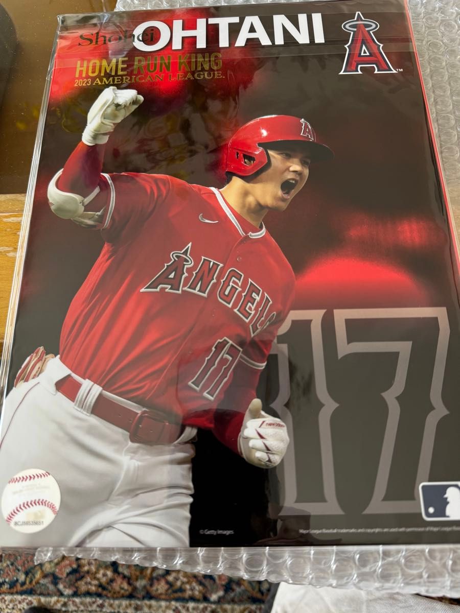 大谷翔平　ホームラン王獲得記念　プレミアムフレームセット　郵便局