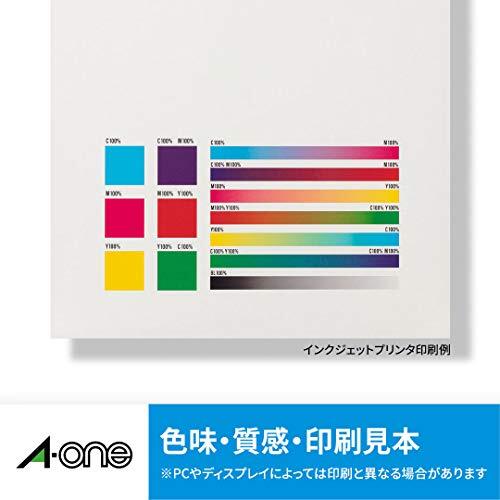 エーワン ラベルシール インクジェット 超耐水 光沢紙 40面楕円型 10シート 64440E_画像3