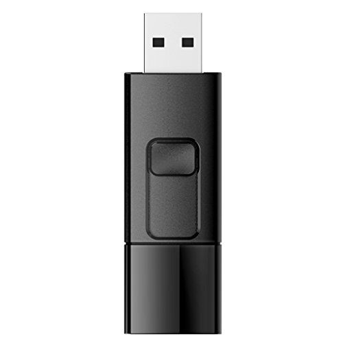 シリコンパワー USBメモリ 64GB USB3.0 スライド式 Blaze B05 ブラック SP064GBUF3B05V1Kの画像6