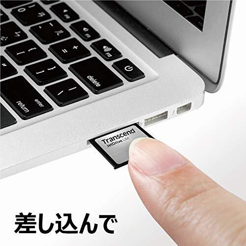 トランセンドジャパン Macbook Pro専用 SDスロット対応拡張メモリーカード 256GB for【Macbook Pro 14(2021_画像3