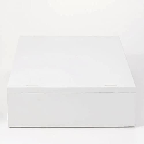 無印良品 ポリプロピレンケース ホワイトグレー 幅37×奥行26×高さ9cm 引出2個 横ワイド 薄型 02118990_画像3
