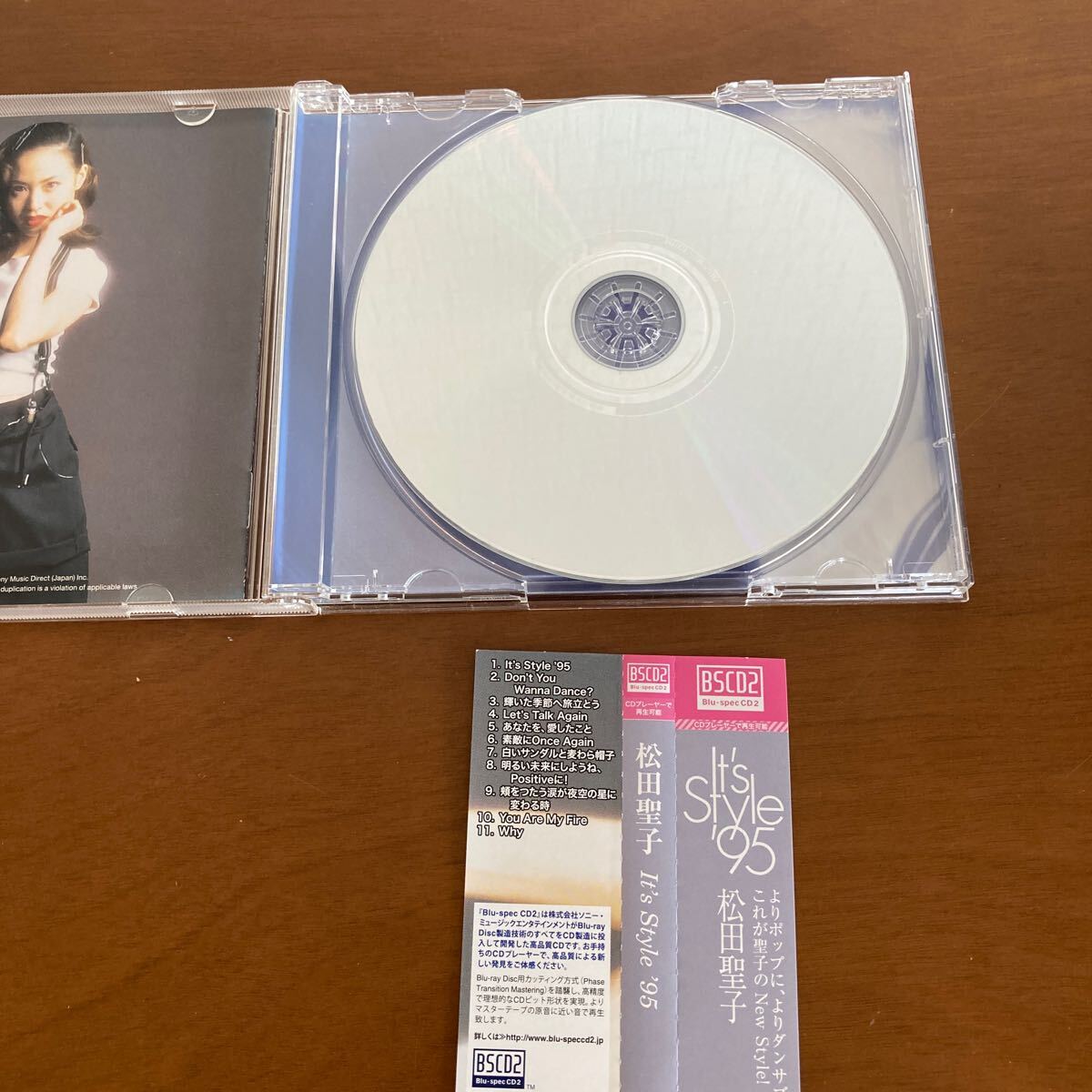 Blu-spec CD2 BSCD2 松田聖子　It's style 95 2014年再発 1995年作品_画像4