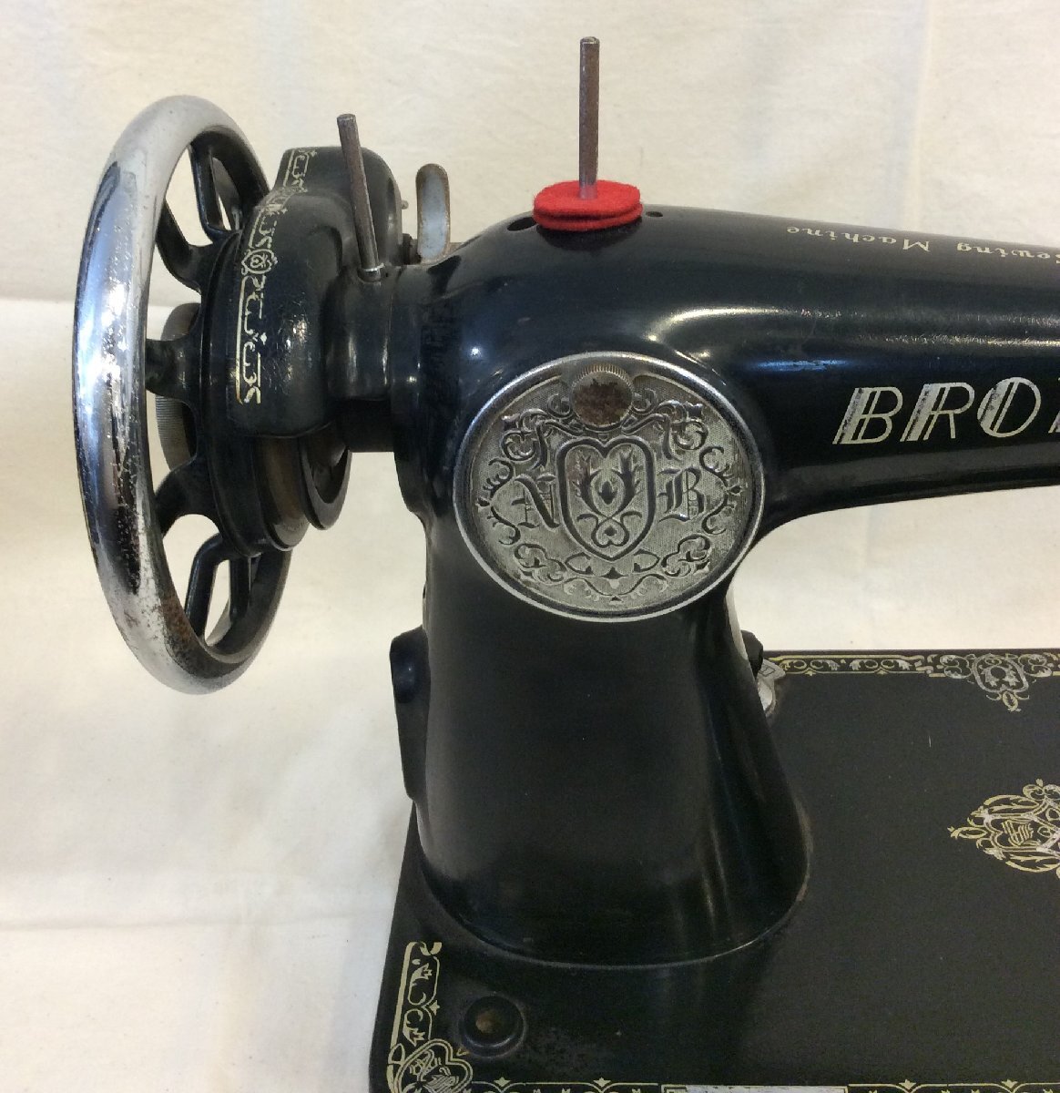 [ junk ]brother Brother retro sewing machine Showa era made in Japan antique Vintage 