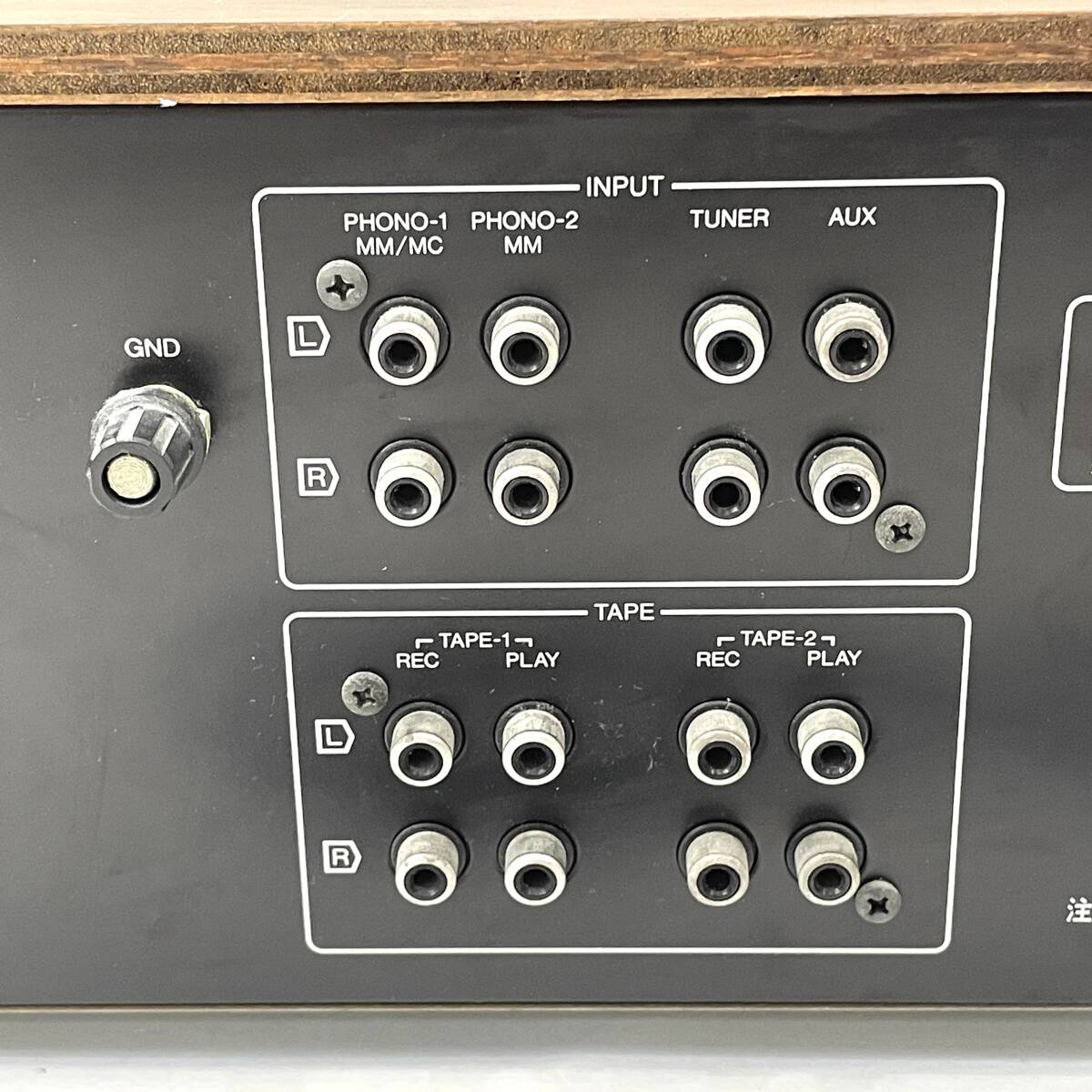 SANSUI プリメインアンプ AU-D607F サンスイ 24C 北TO2の画像7