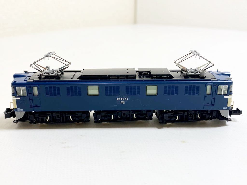 Nゲージ TOMIX 9119・JR EF60.0形 電気機関車 （19号機・復活国鉄色）☆極美品☆_画像2