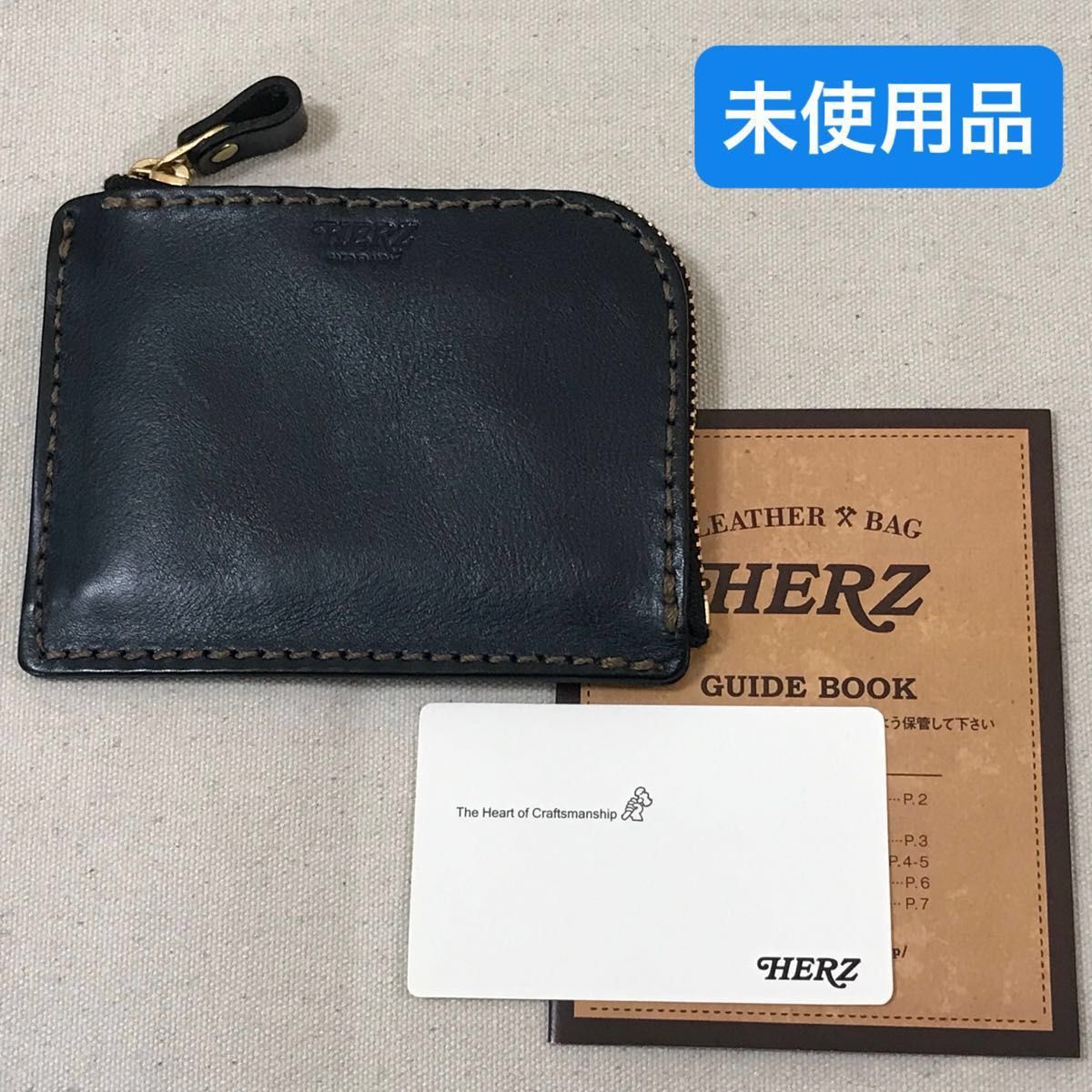 HERZ L字ファスナーミニ財布 特別仕様 ネイビー NSA-74 ヘルツ HERZ L字ファスナーミニ財布 特別仕様 ネイビー NSA-74 ヘルツ