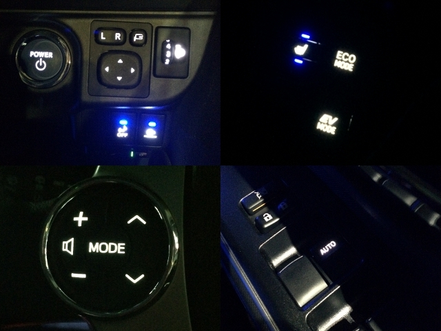 10 series aqua AQUA previous term air conditioner panel LED strike . instead ending basis board steering gear switch equipped for 