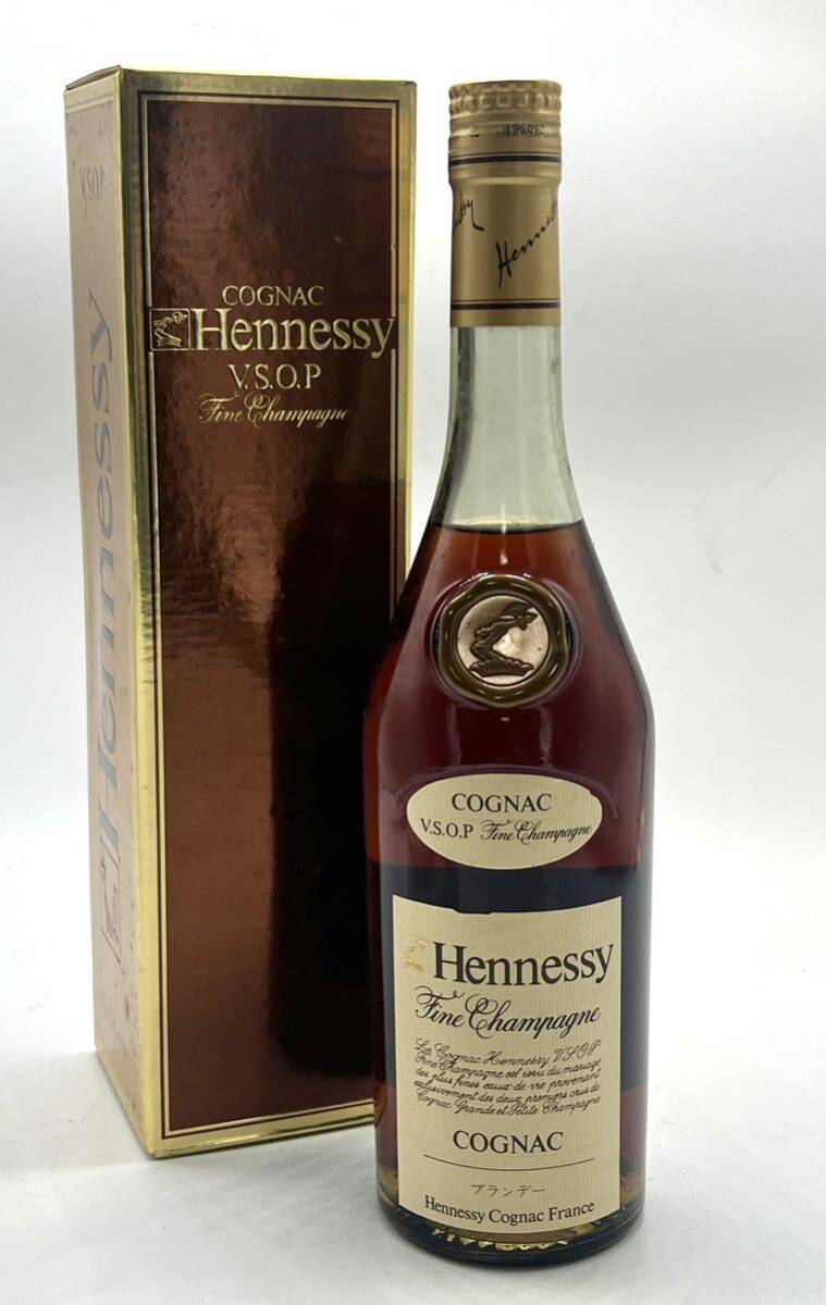 未開栓 古酒 Hennessy VSOP FINE CHAMPAGNE ヘネシー COGNAC 