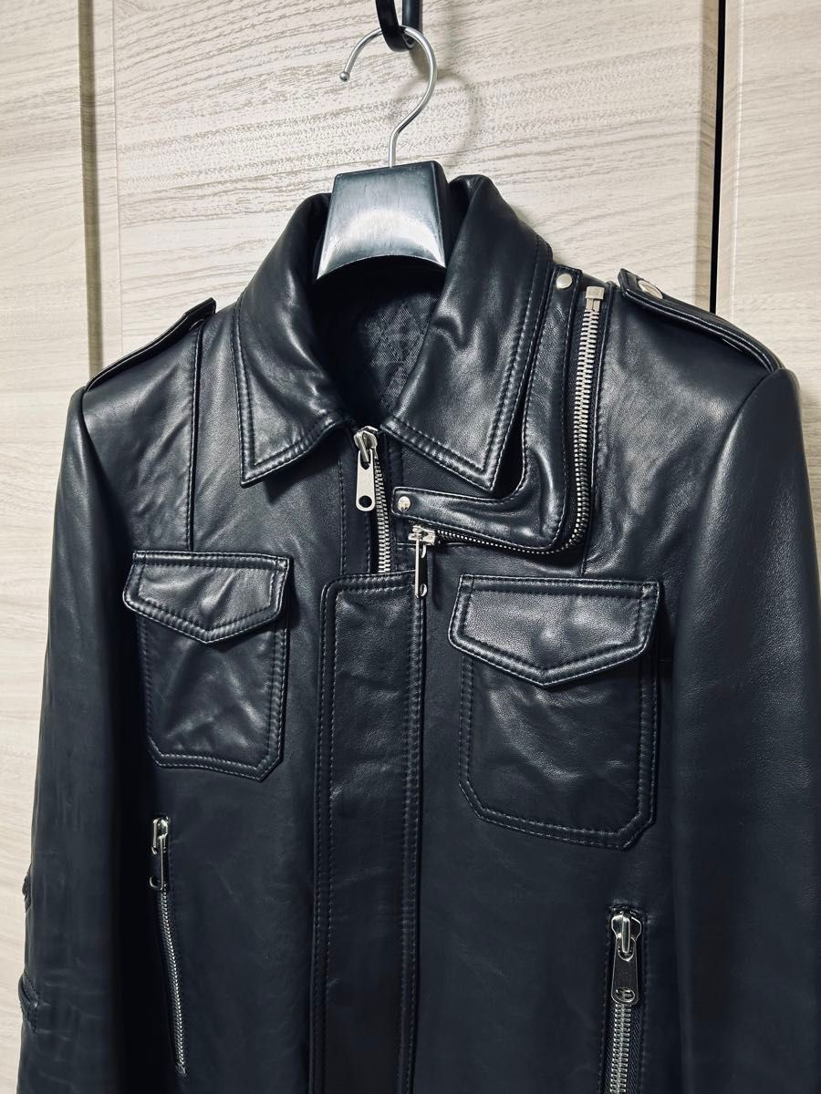 stud homme レザーライダースジャケット|Yahoo!フリマ(旧 stud homme レザーライダースジャケット|Yahoo!フリマ(旧