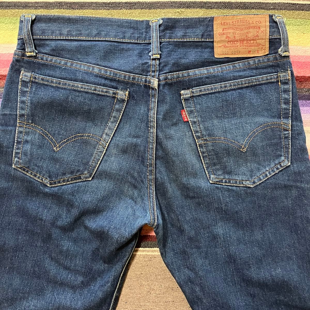 状態◎vintage Levi's805-0217 66前期small "e"リーバイス ビンテージ オリジナル デニム ジーンズ