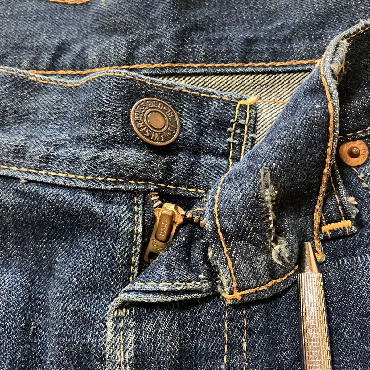 状態◎vintage Levi's805-0217 66前期small "e"リーバイス ビンテージ オリジナル デニム ジーンズ