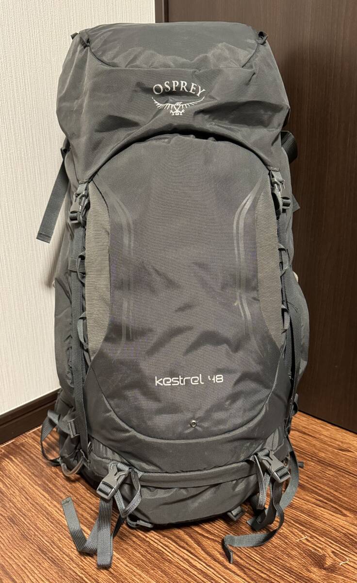 ■オスプレー ケストレル48 ピコリーヌグリーン M/Lサイズ /Osprey KESTREL バックパック ザック 登山 テント泊■の画像1