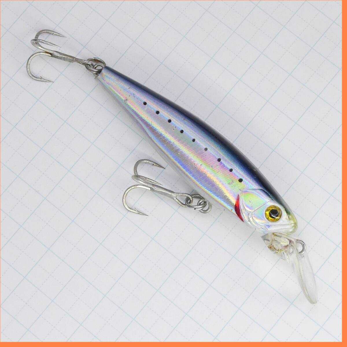 バスデイ レンジミノー II 70 SG レーザーイワシ ■F065 RANGE MINNOW Bassday_画像1