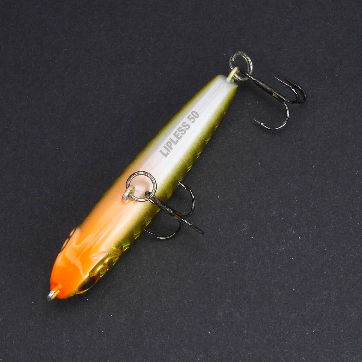 バスデイ リップレス 50S グリーンゴールド ■G136 SUGAR MINNOW LIPLESS Bassday_画像4