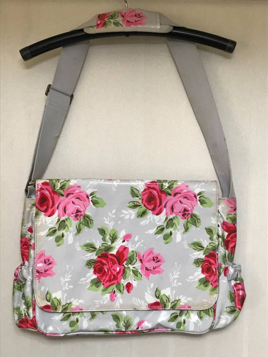 Cathkidston/キャスキッドソン☆ショルダー メッセンジャーバッグ☆USED_画像1