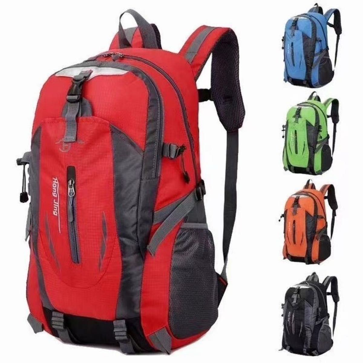 【送料無料！】リュック　登山 ブルー バックパック　40L 通勤通学 男女 アウトドア リュックサック 大容量 防災 旅行  