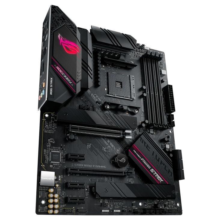ASUS ROG Strix B550-F Gaming AMD AM4 Zen 3 Ryzen 5000 & 3rd Gen Ryzen ATX Gaming Motherboard_画像5