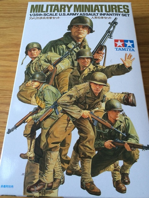 ・ タミヤ 1/35 ミリタリーミニチュアシリーズ No.192 アメリカ陸軍 歩兵 攻撃セット プラモデル 35192 の画像1