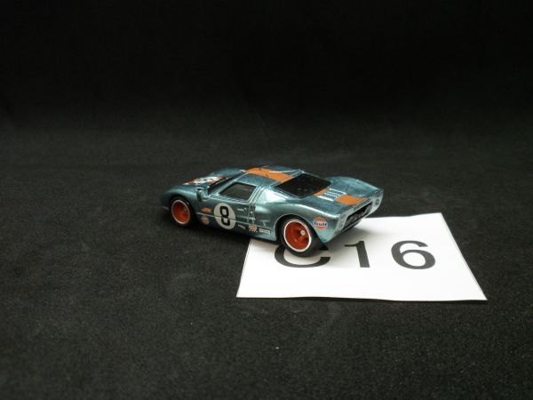 C16 ルース品 1円～ 激レア 格安【スーパートレジャーハント】ホットウィール STH treasure Ford フォード GT-40 Gulf ガルフの画像5