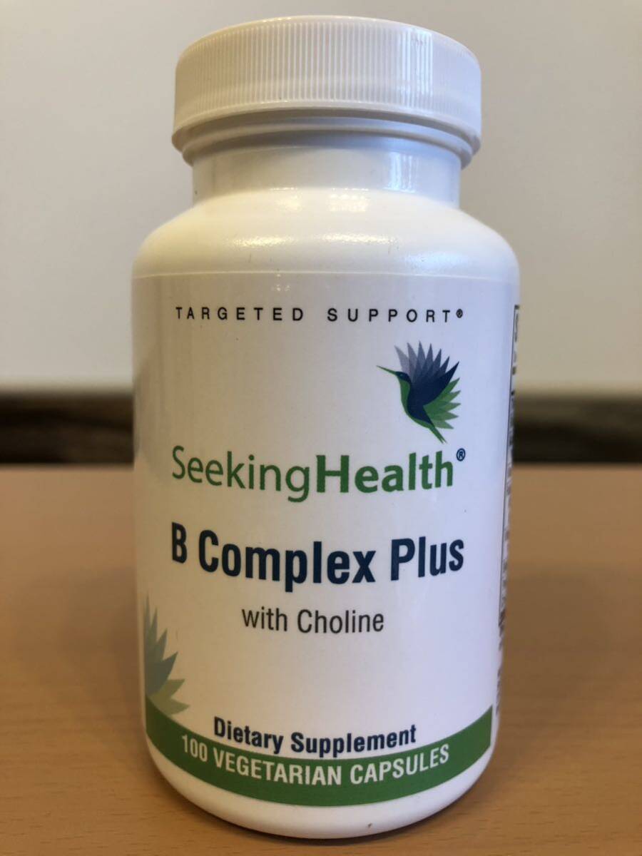 Seeking Health,B comp Rex plus, vitamin B,beji Capsule 100 bead 