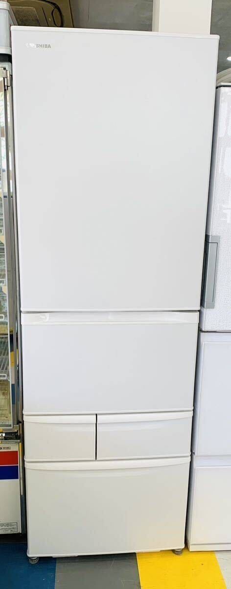 【中古品】TOSHIBA 東芝 GR-V41GH 冷蔵庫 VEGETA ベジータ GHシリーズ 411L 右開き 5ドア 23年製_画像1