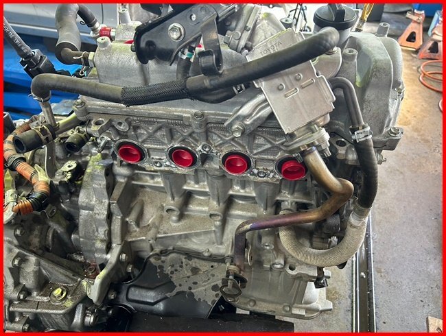 アクア NHP10 エンジン エンジン本体のみ 管理番号 4888の画像4