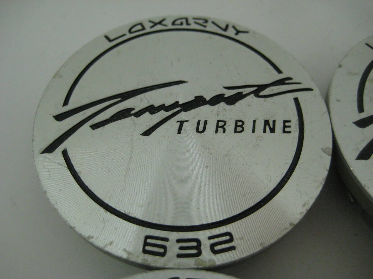 k8964 BADX　LOXARNY TURBINE Tempest テンペスト アルミホイール用センターキャップ中古4個　632_画像2