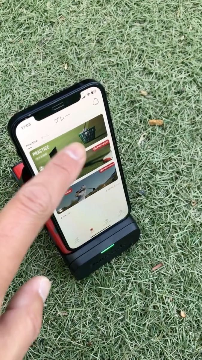 Rapsodo Mobile Launch Monitor ゴルフ用弾道測定器　［日本国内正規品］ゴルフ練習器具　飛距離　精度