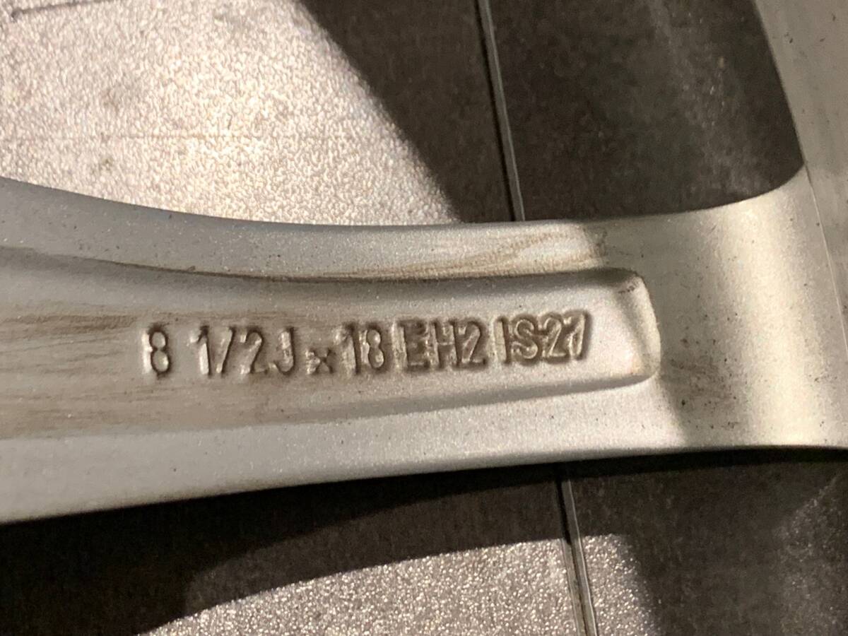 BMW 純正 ホイール 18インチ F80 M3 F82 M4 F87 M2　8.5J +27 ・ 9J +29 5H/120 640M 513M_画像7