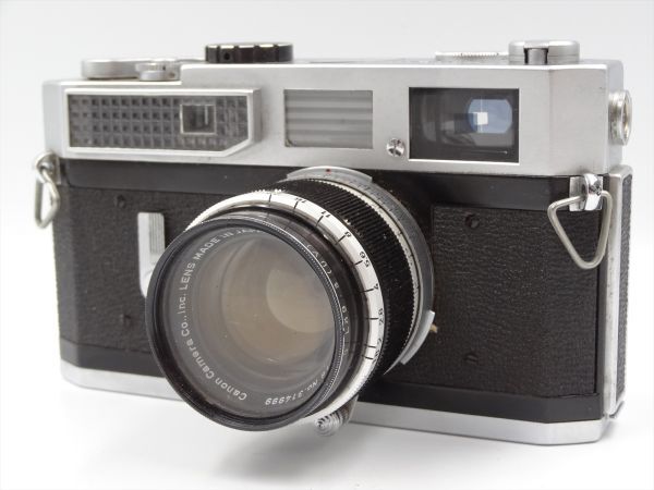 17894h Canon Canon range finder camera MODEL7 50mm 1:1.8 Vintage rare 