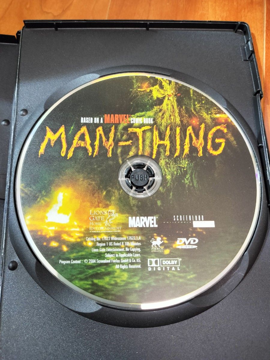 MAN THING　輸入盤　DVD