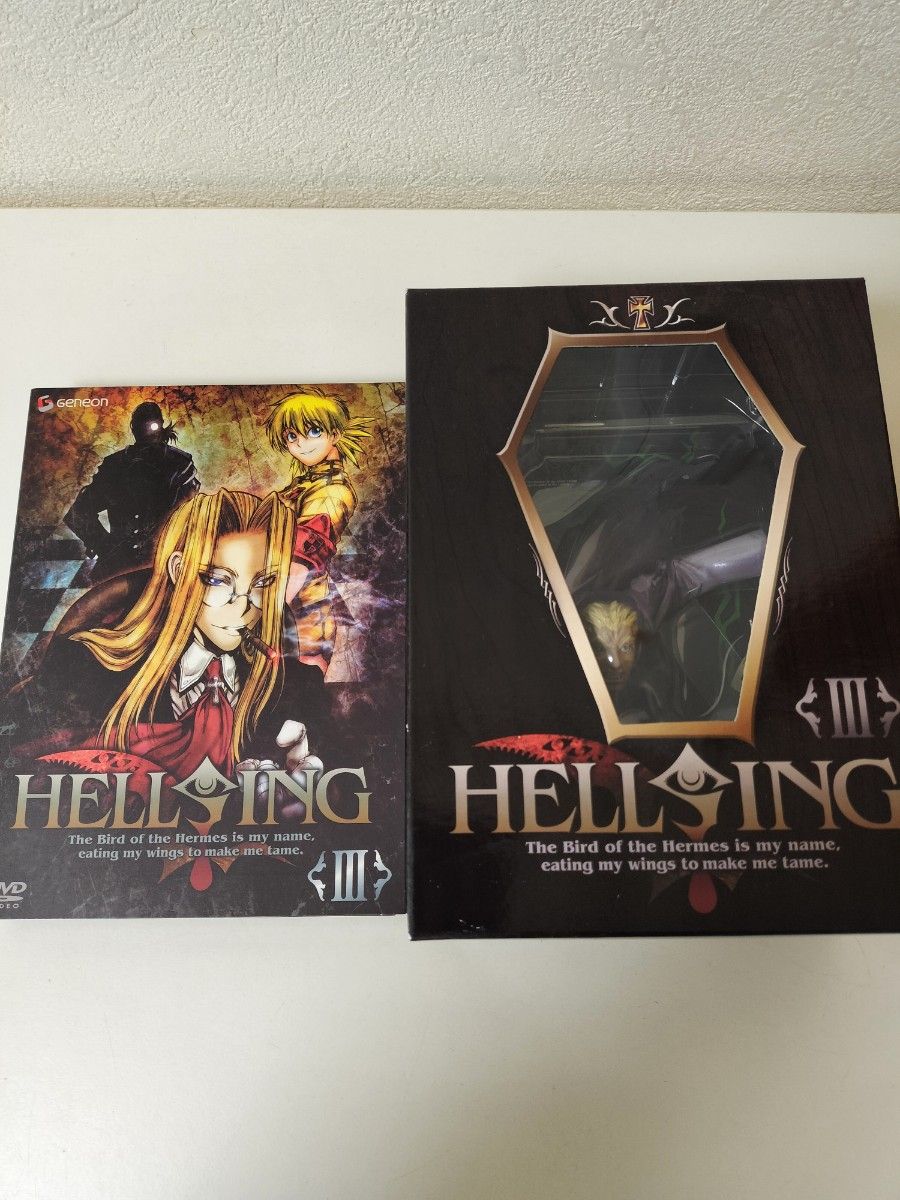 ヘルシング HELLSING Ⅲ DVD 初回限定版 浅井真紀制作レリーフⅡ ヘルシング HELLSING Ⅲ DVD 初回限定版 浅井真紀制作レリーフⅡ