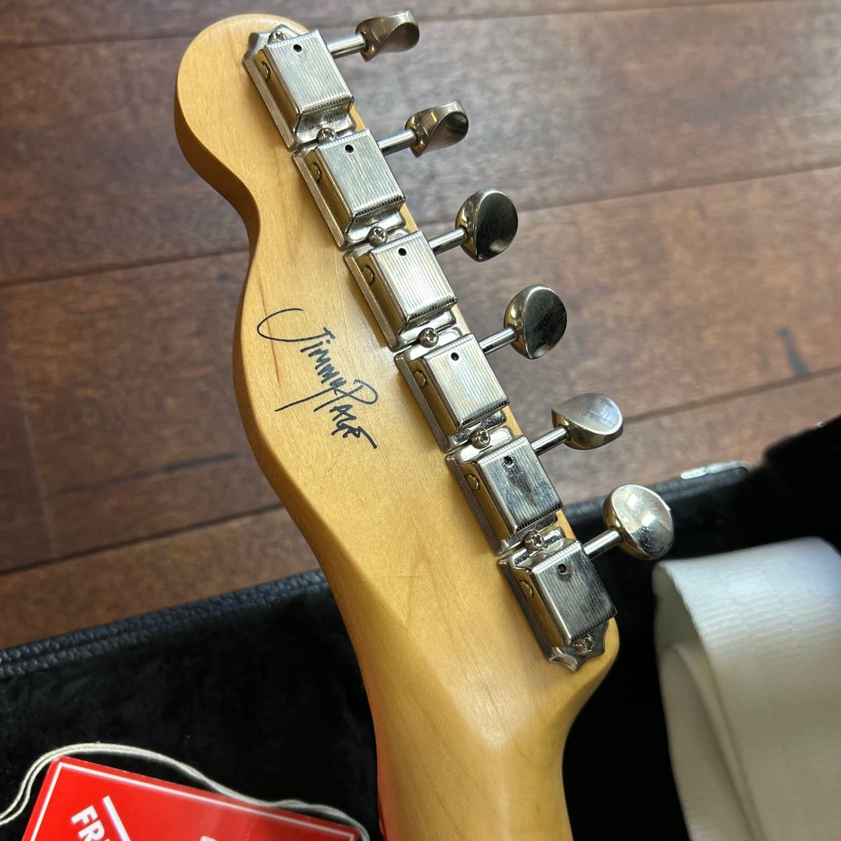 美品 レア fender Telecaster Jimmy Page 2019製 付属品 ハードケース ジミーペイジ ドラゴン テレキャスター dragon guitarの画像6