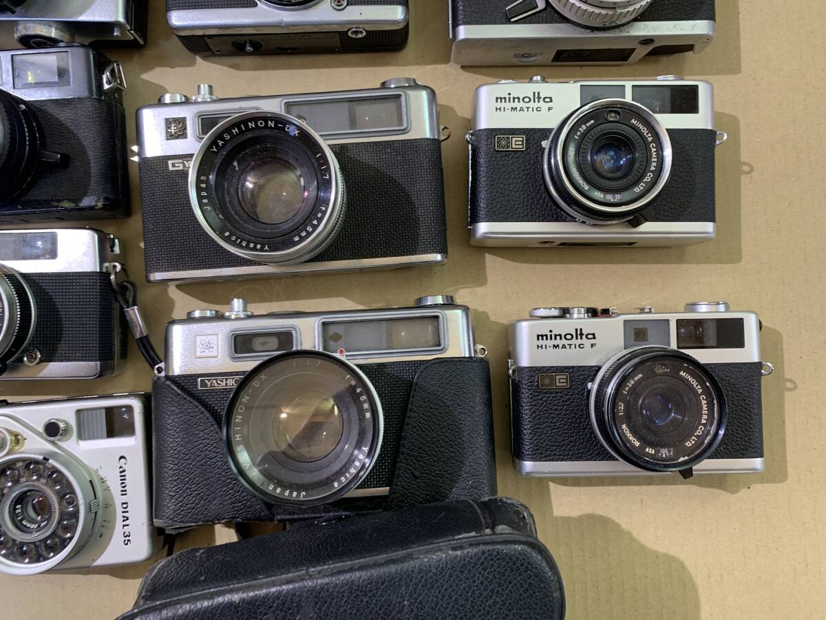 【大量】Canon/YASHICA/MINOLTA/RICOH/KONICA/ 他 レンジファインダーカメラ まとめて ジャンク セット まとめ (460)_画像7