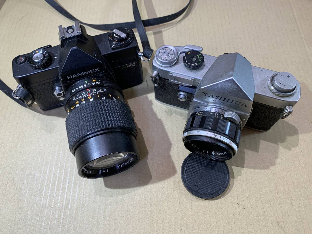 TOPCON/HANIMEX/YASHICA PENTA J/Canon/Carena SRH 1001/大量 フィルムカメラ レンズ まとめて ジャンク セット まとめ (485)の画像3