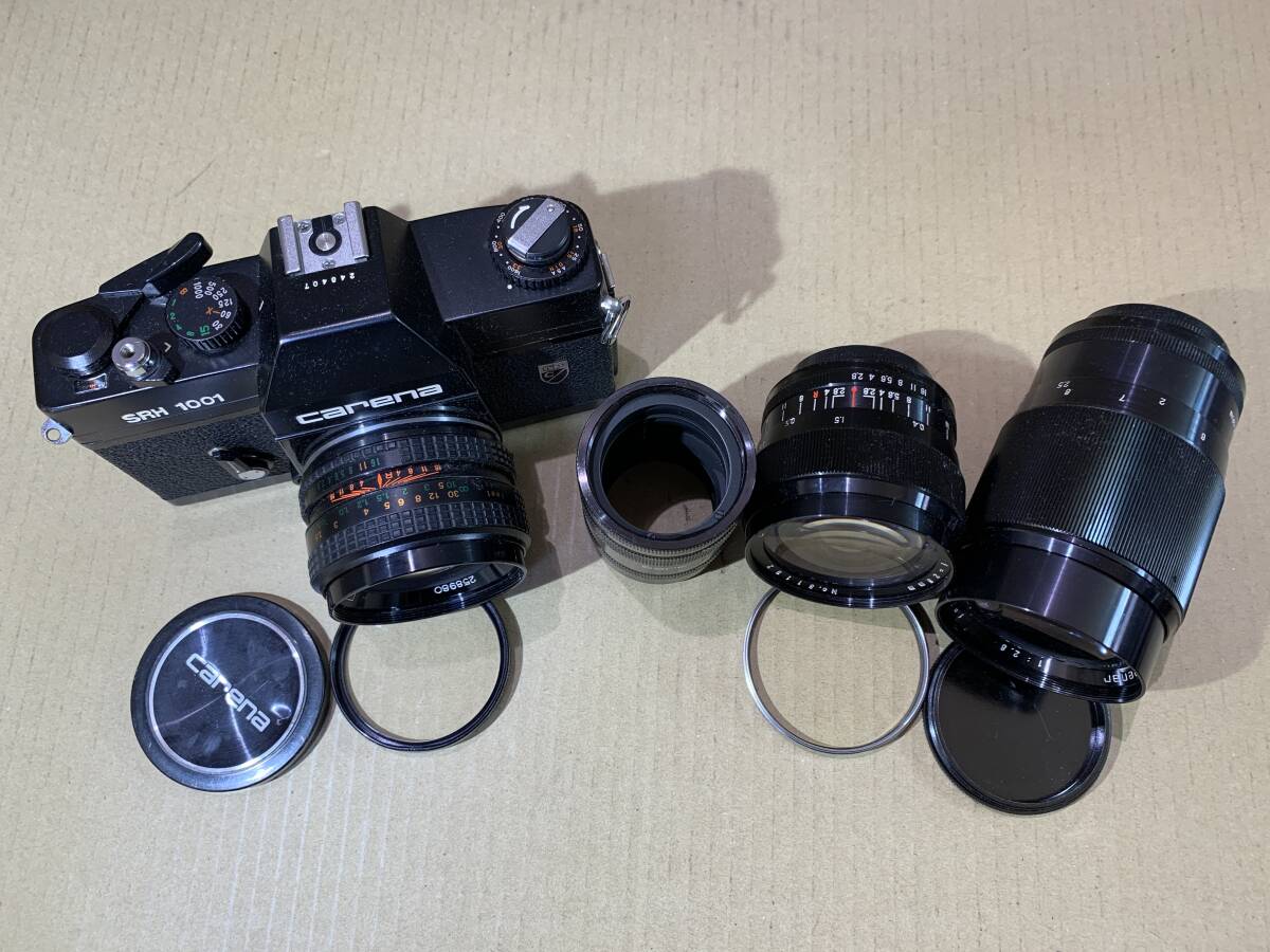 TOPCON/HANIMEX/YASHICA PENTA J/Canon/Carena SRH 1001/大量 フィルムカメラ レンズ まとめて ジャンク セット まとめ (485)の画像7