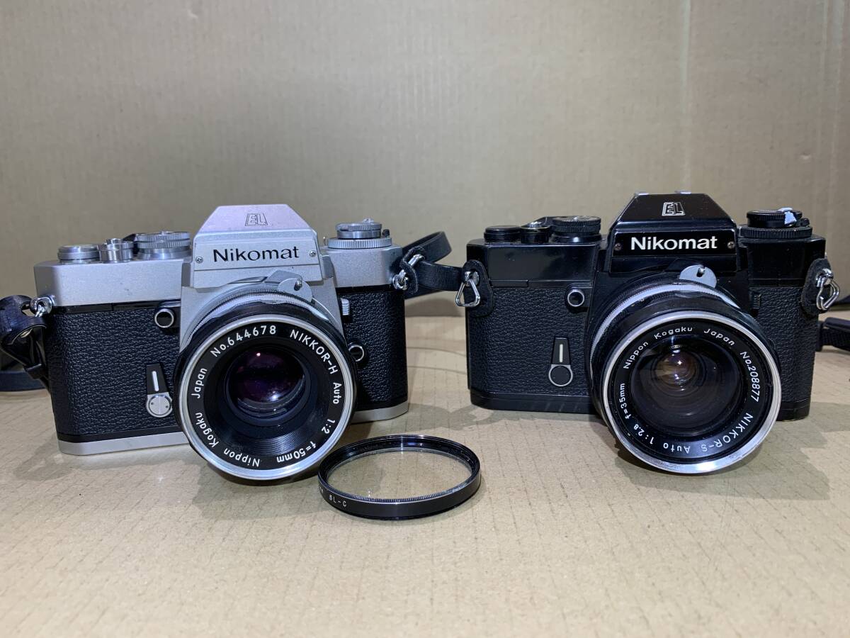 Canon AE-1 PROGRAM/AE-1/OLYMPUS OM-1/OM-2N/MINOLTA X-700/Nikon EL/フィルムカメラ レンズ 大量 まとめて ジャンク セット まとめ (487)の画像8