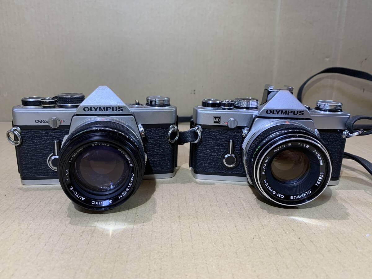 Canon AE-1 PROGRAM/AE-1/OLYMPUS OM-1/OM-2N/MINOLTA X-700/Nikon EL/フィルムカメラ レンズ 大量 まとめて ジャンク セット まとめ (487)の画像4