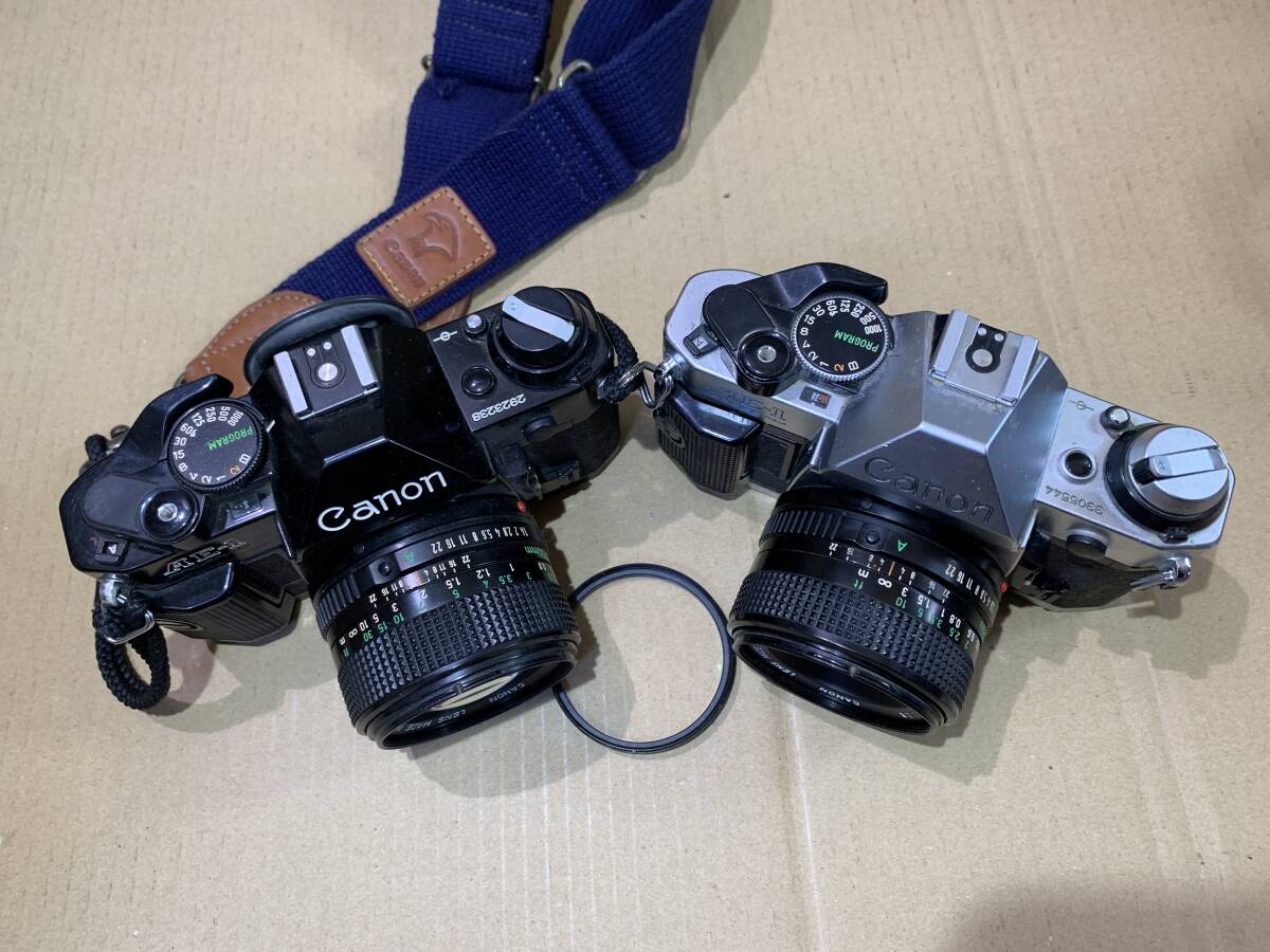 Canon AE-1 PROGRAM/AE-1/OLYMPUS OM-1/OM-2N/MINOLTA X-700/Nikon EL/フィルムカメラ レンズ 大量 まとめて ジャンク セット まとめ (487)の画像3