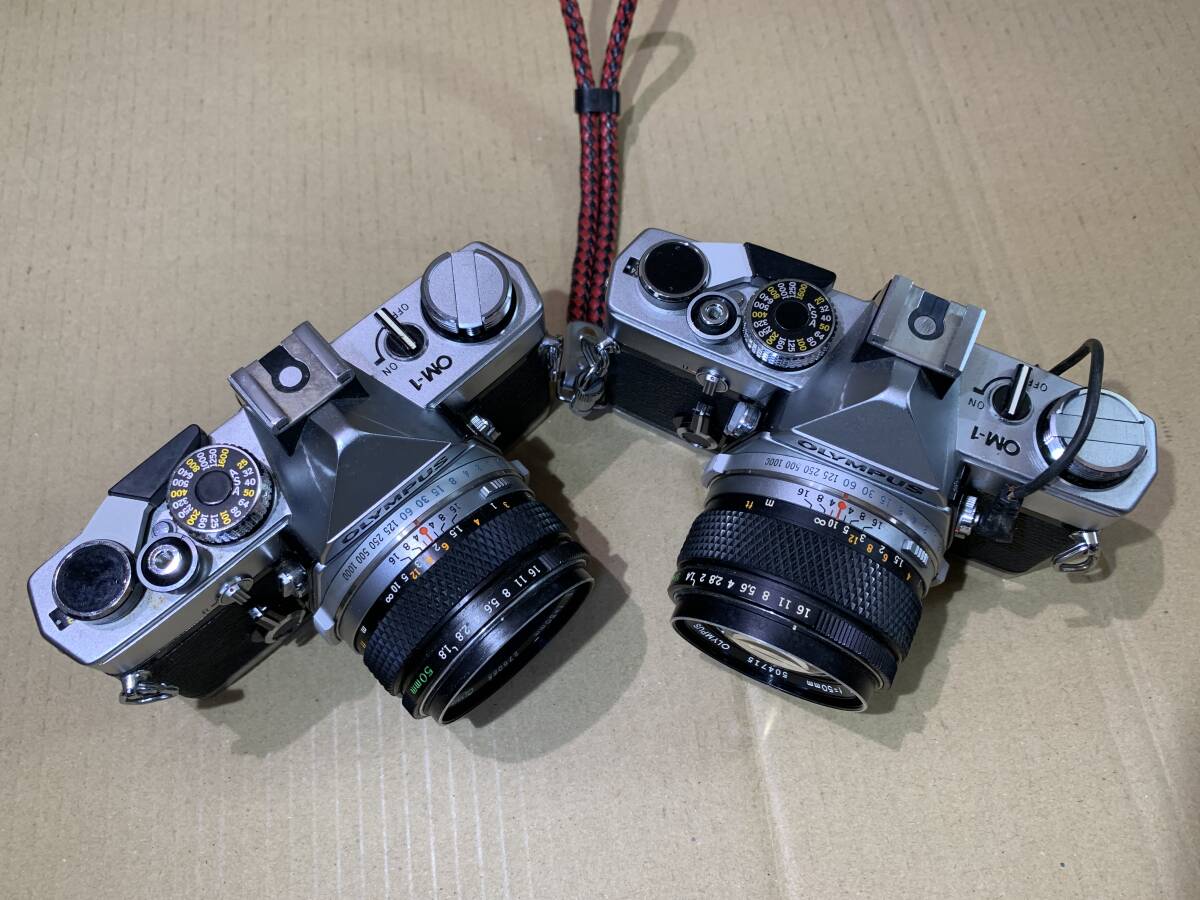 オリンパス OLYMPUS OM-1 ×4個 フィルムカメラ レンズ まとめて ジャンク セット まとめ (488)_画像5