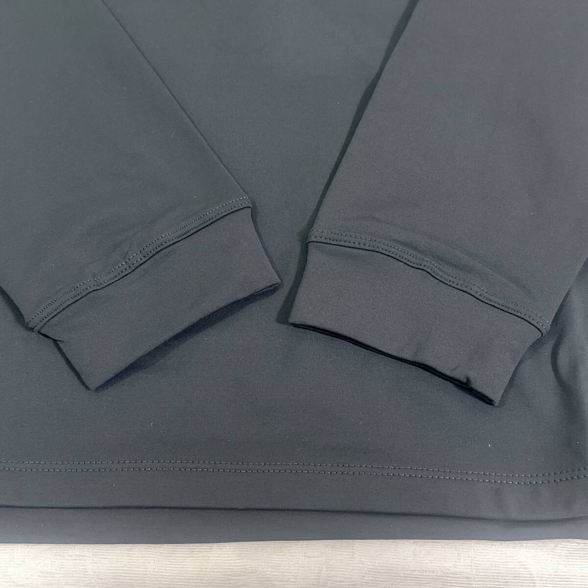 新品31　機能素材　薄手夏用ベースレイヤー　100％化繊速乾高通気　　胸ポケット　グレーXL_画像6