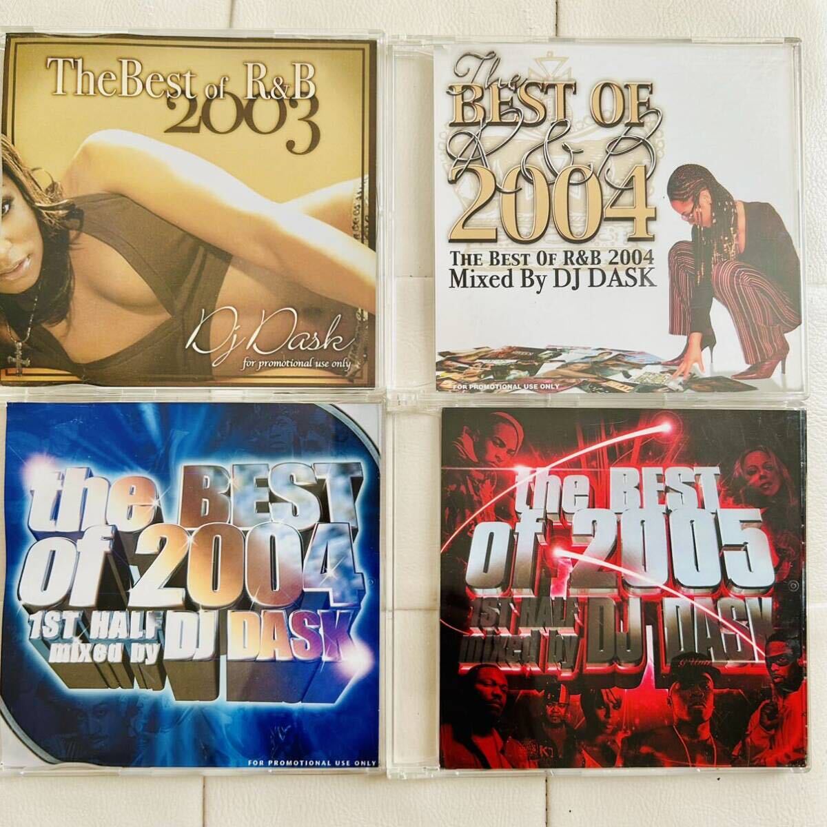 送料無料 / DJ DASK / BEST OF シリーズ2003〜2005 HIPHOP R&B MIX 4枚セット / komori hiroki swing hasebe の画像1